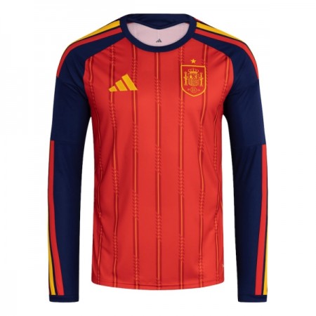 Espanja Koti Mm-Kisat 2026 - Jalkapallo Pelipaidat (L/S) Espanja Koti Mm-Kisat 2026 - Jalkapallo Pelipaidat (L/S)
